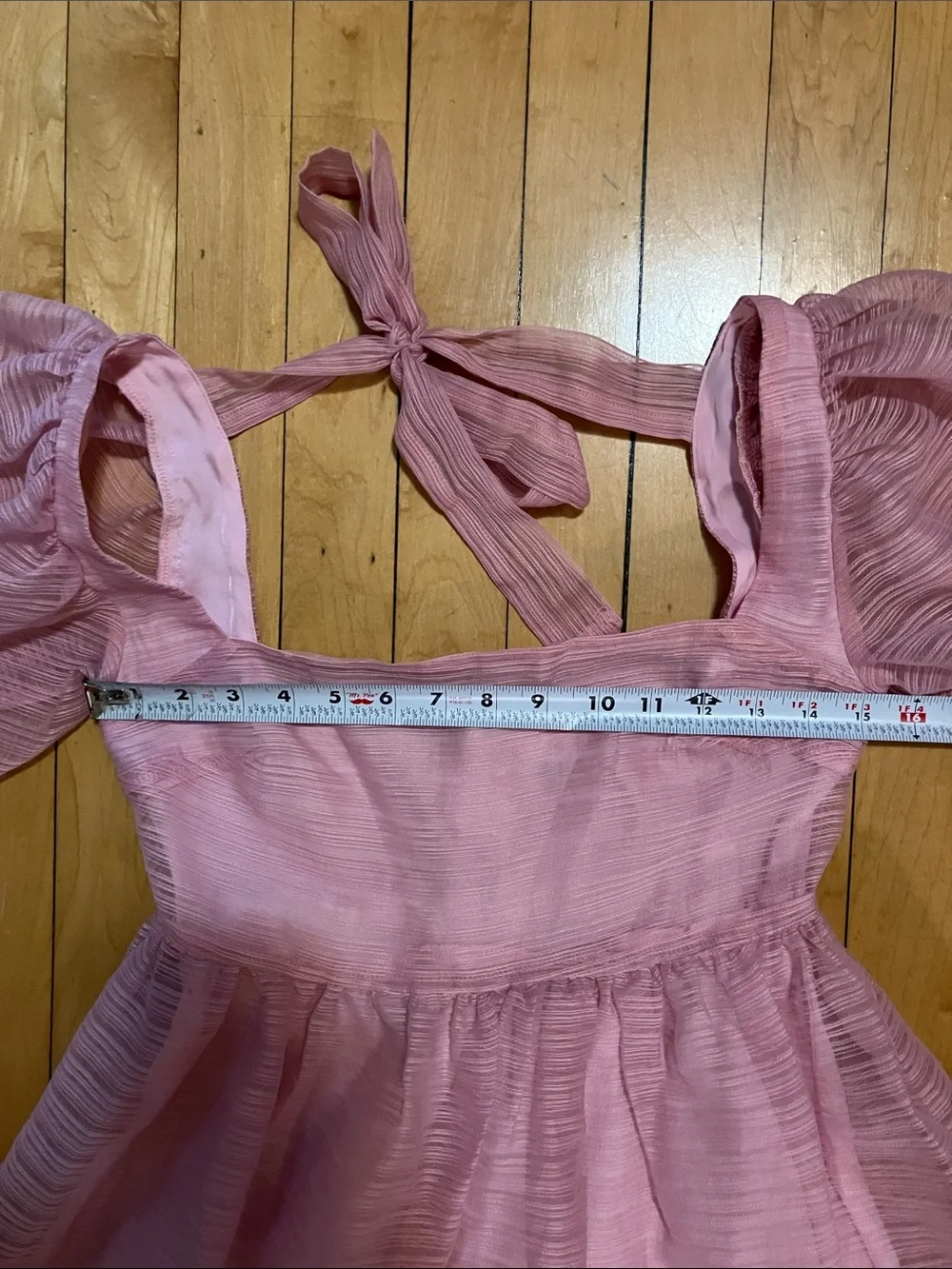 BHLDN x Free People Alaine Pink Babydoll Dress Size 2